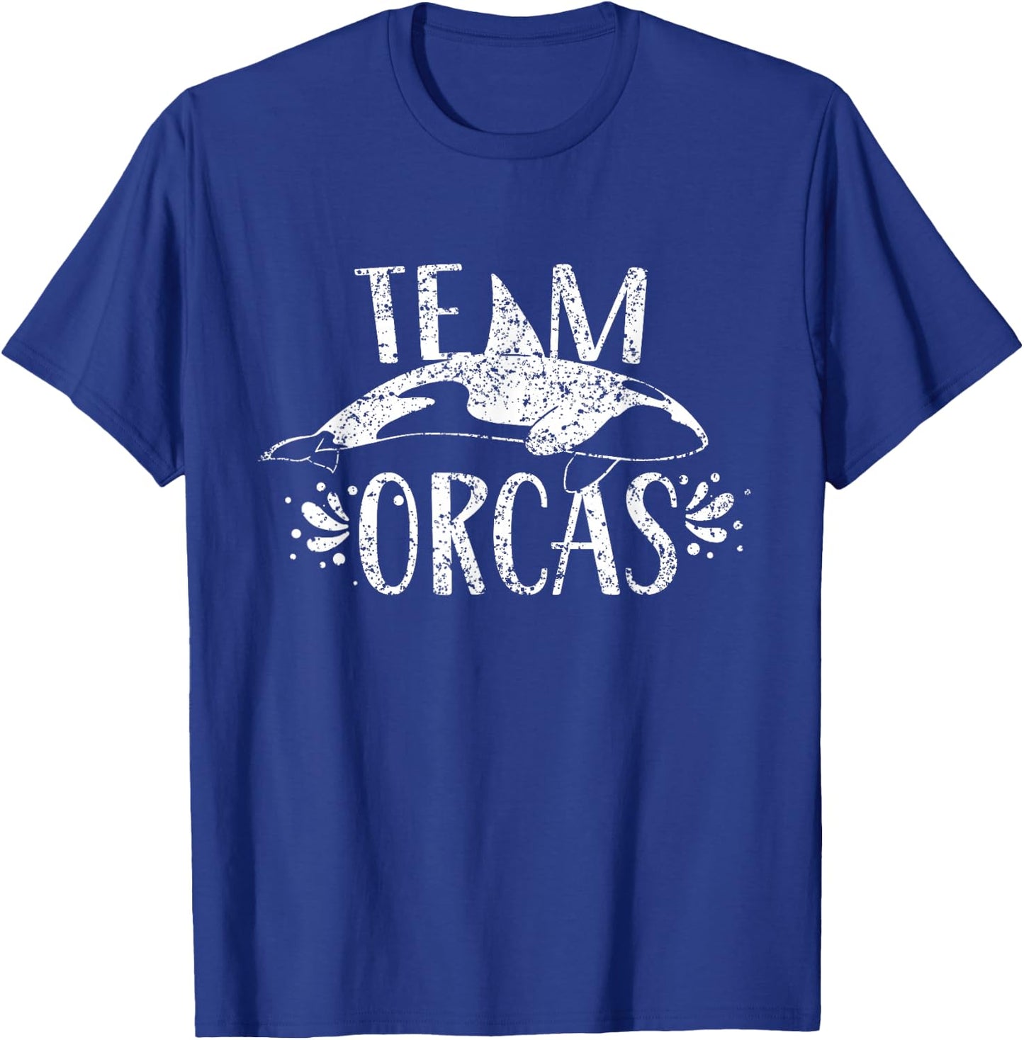 Team Orcas Sea Whale Orca Protect T-Shirt - T-Shirt | Royal