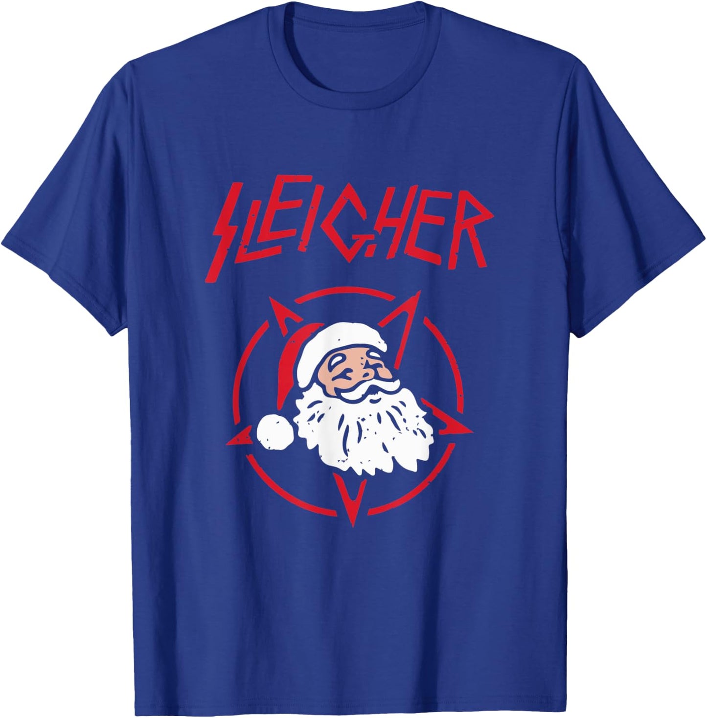 Santa the Sleigher T-Shirt - T-Shirt | Royal