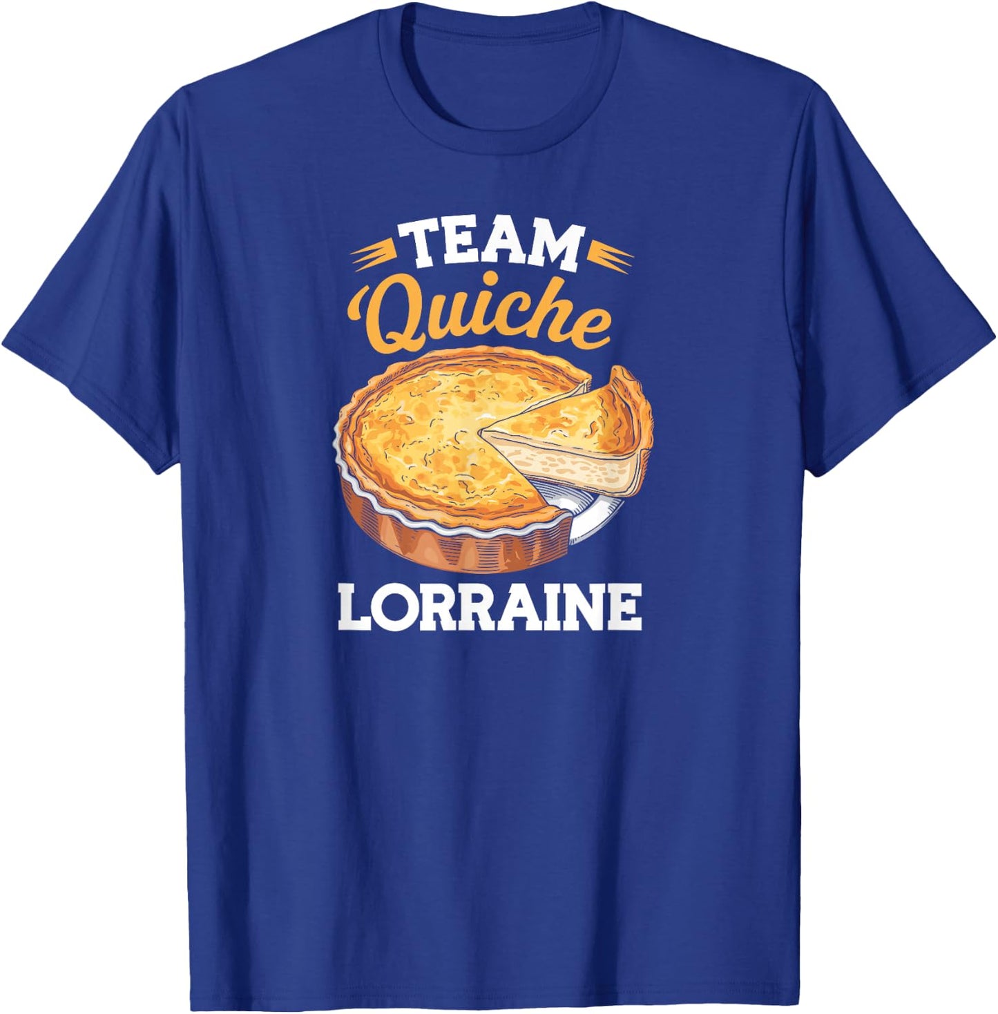 Team Quiche Lorraine , Black, S T-Shirt - T-Shirt | Royal