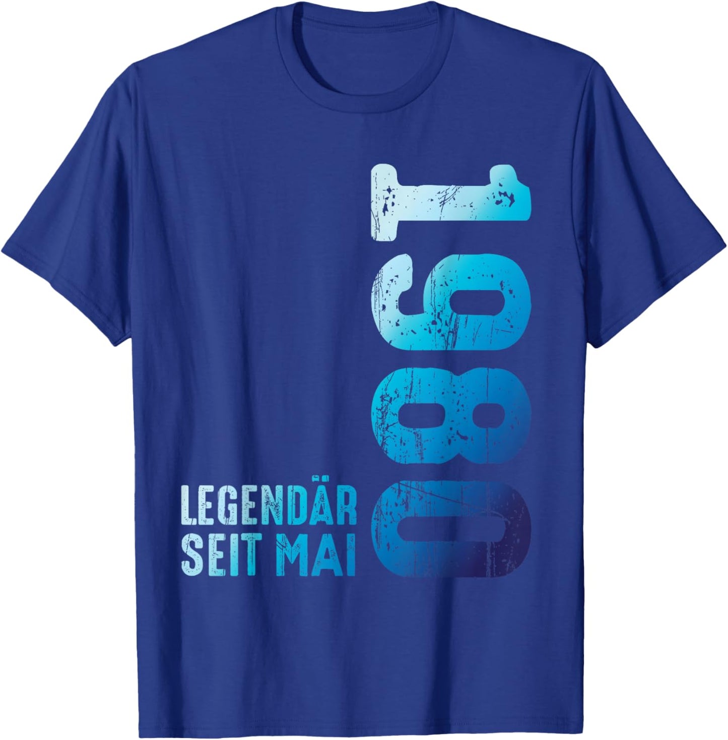 Limited Edition Mai 1980 Legendär Seit Mai 1980 T-Shirt - T-Shirt | Royal