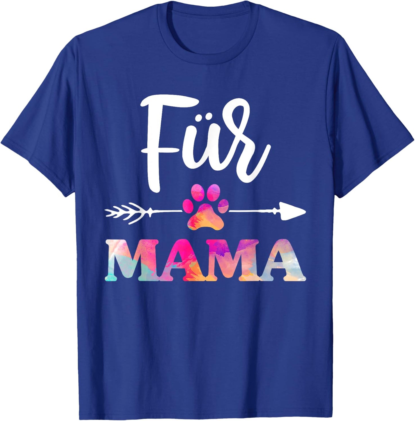 Fur Mama Pet Lovers Shirt , Mothers Day T-Shirt - T-Shirt | Royal