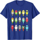 Pixel Birbs Pixelated Parrots Bird Memes Parrot Nerd T-Shirt - T-Shirt | Royal