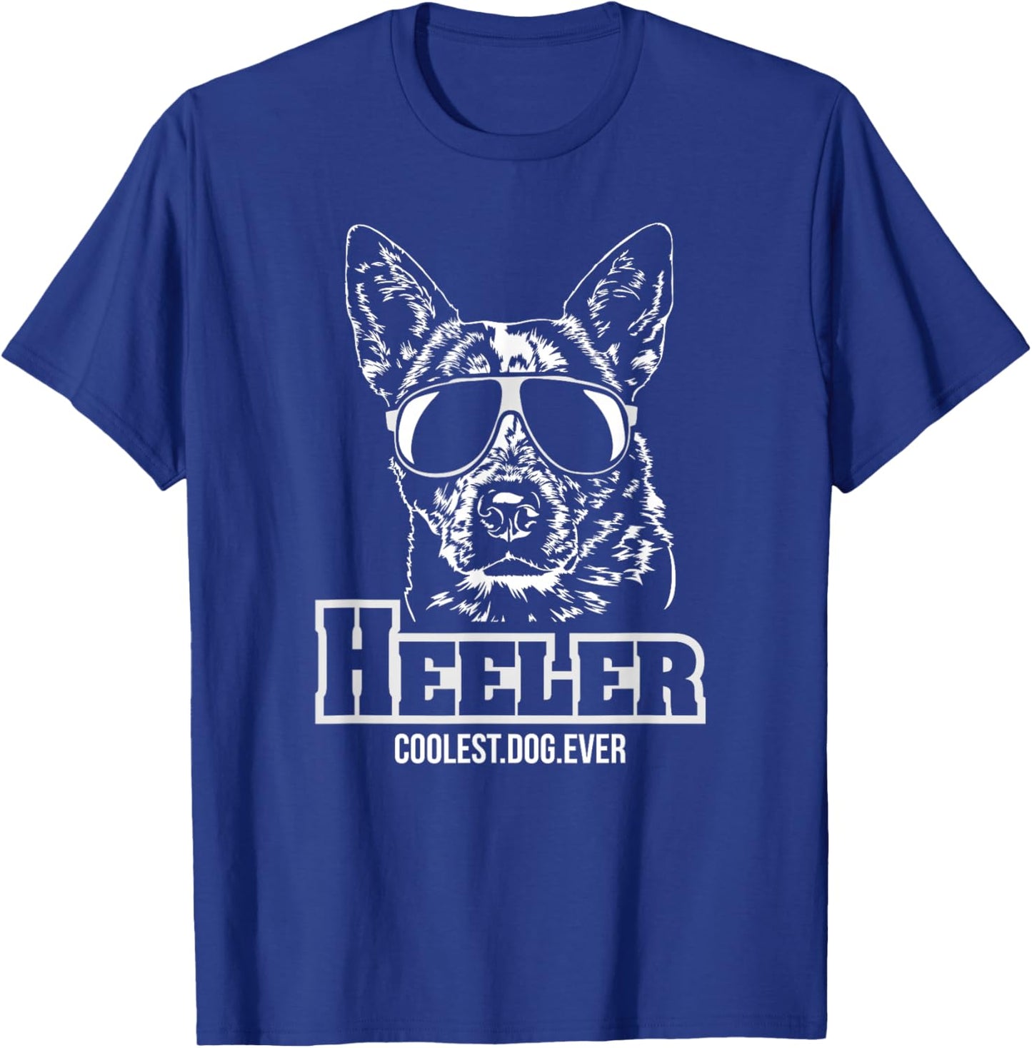 Blue Heeler cool hund gift Shirt funny dog T-Shirt - T-Shirt | Royal