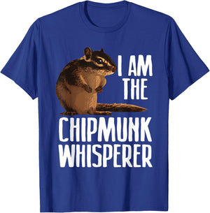 Cool Chipmunk Women Chipmunk Whisperer Pet Squirrel T-Shirt - T-Shirt | Royal