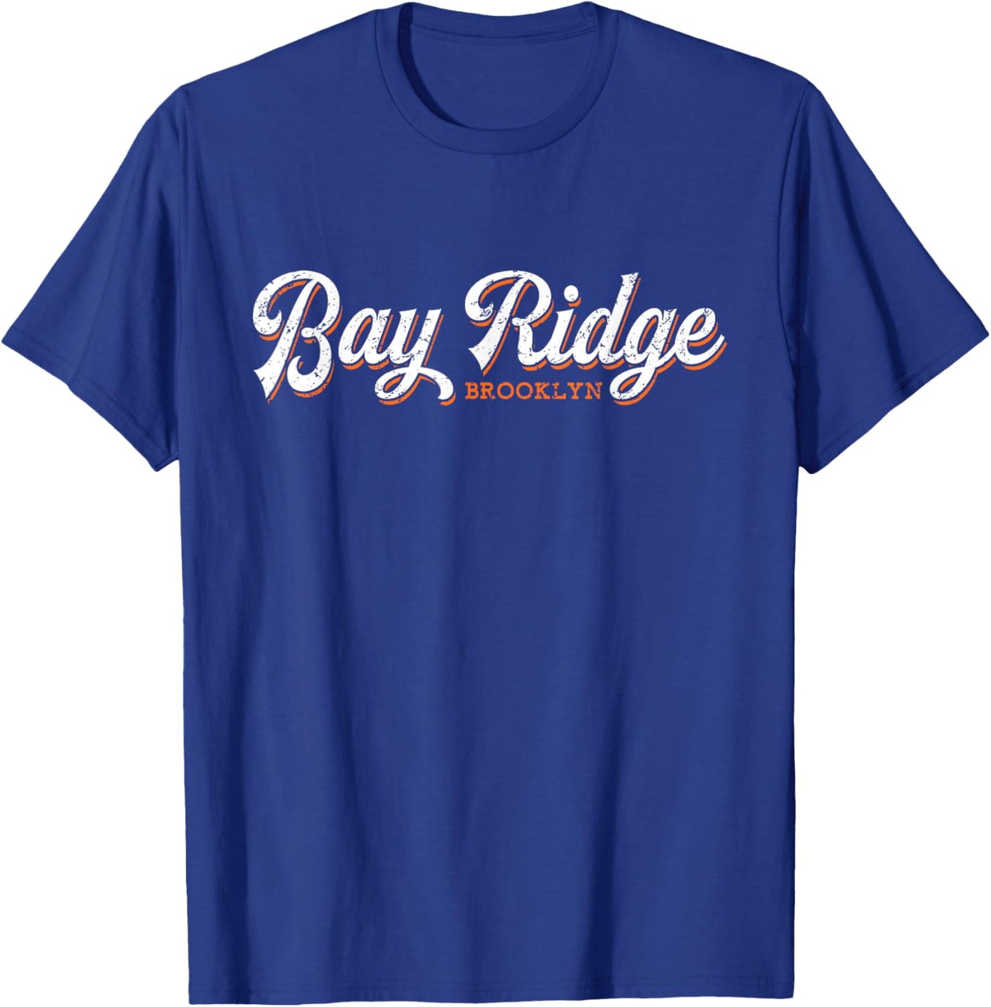 Bay Ridge Brooklyn | Cool Retro New York T-Shirt - T-Shirt | Royal