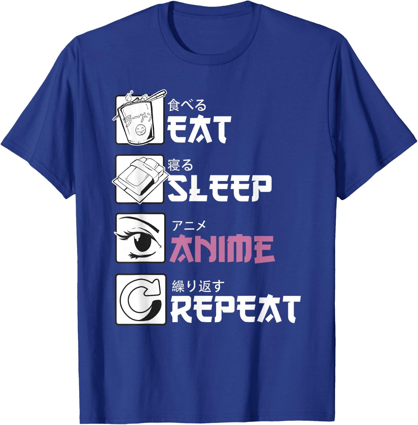 ANIME Sayings funny Manga T-Shirt - T-Shirt | Royal