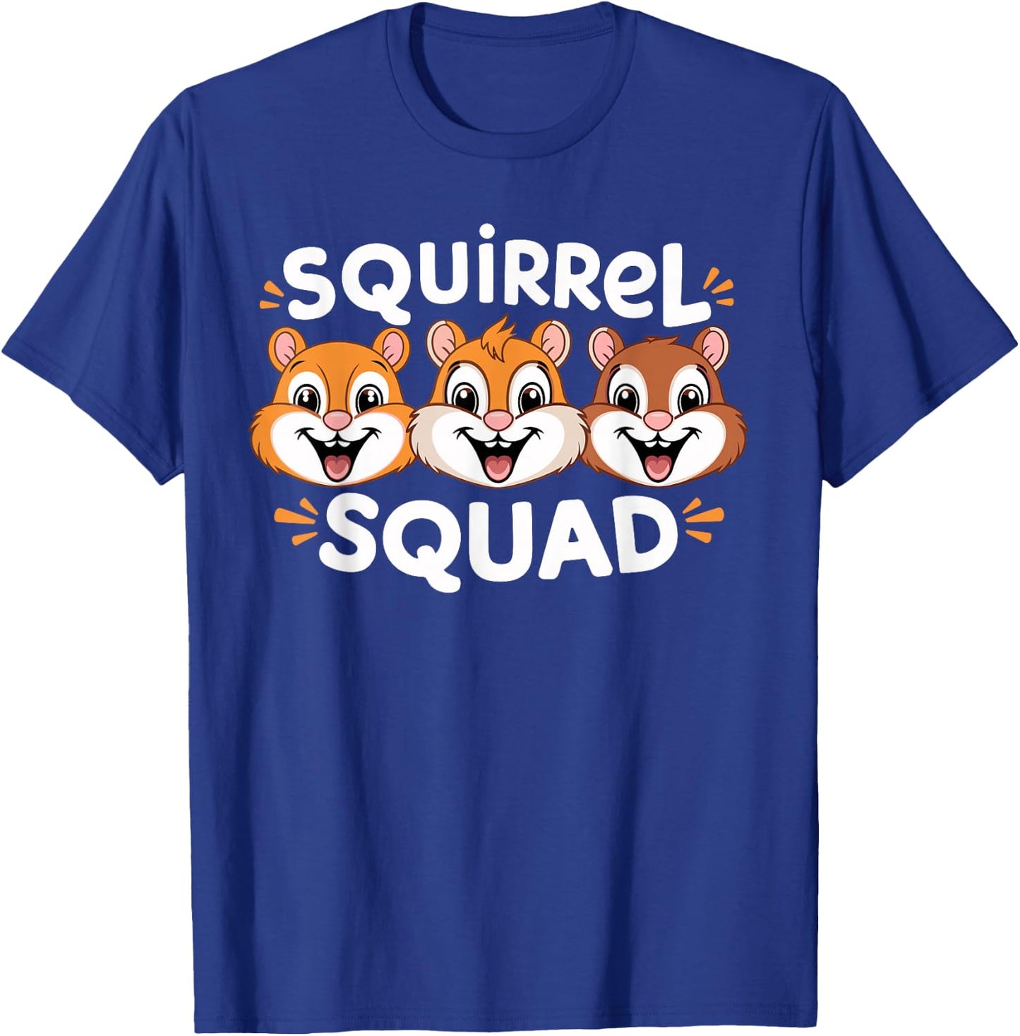 Squirrel Squad for Squirrel Lover Shirt Kids Squirrel T-Shirt - T-Shirt | Royal