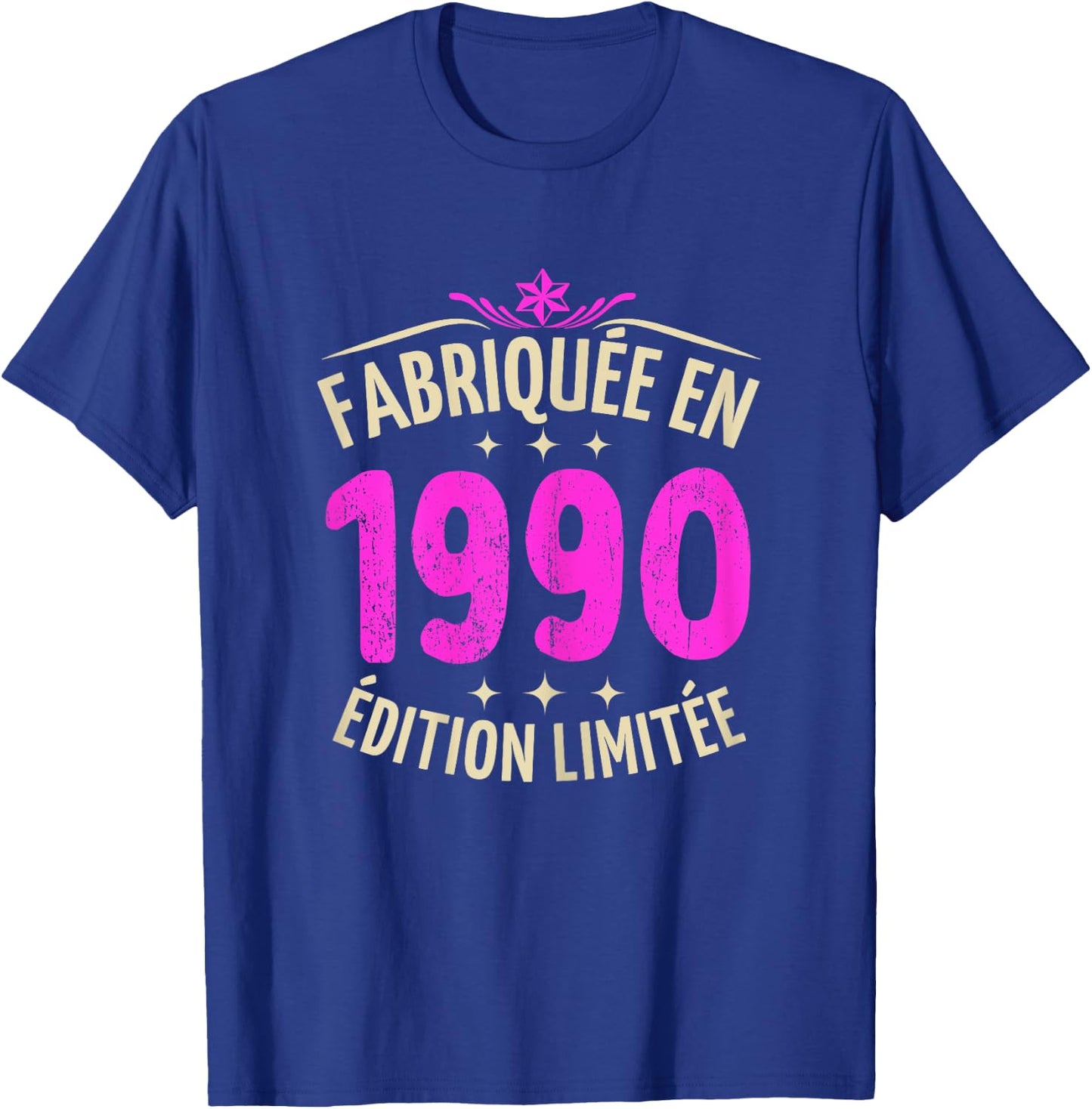 Woman 35 years birthday 35 years woman 1990 gift woman 35 T-Shirt - T-Shirt | Royal