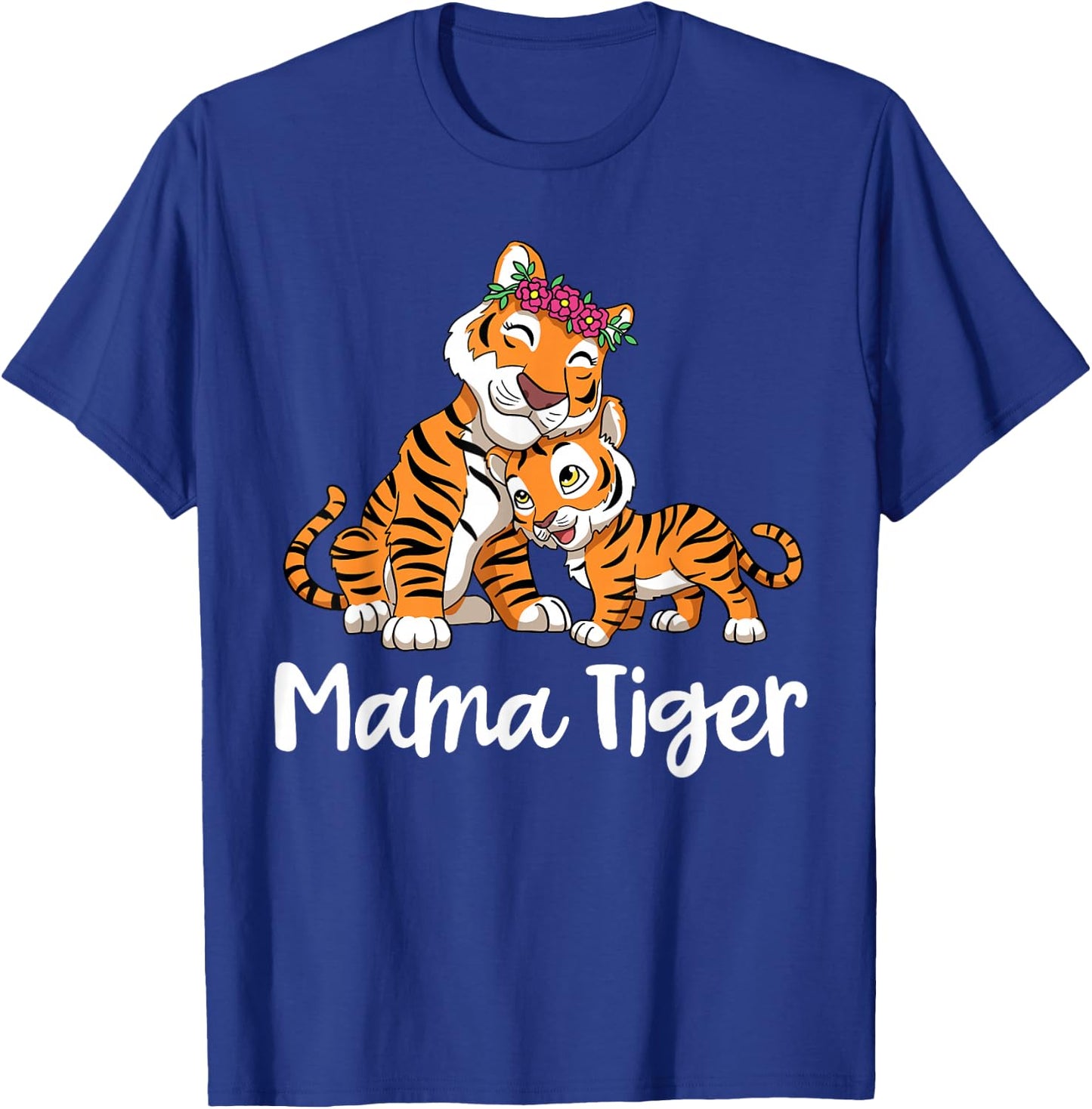 Mama Tiger T-Shirt - T-Shirt | Royal