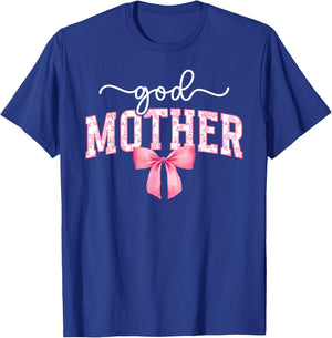 Godmother Coquette Godmama Godmom Appreciation T-Shirt - T-Shirt | Royal