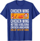 Chicken Wing Chicken Wing Hot Dog and Bologna Women Kids T-Shirt - T-Shirt | Royal