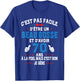 Beau Gosse Humour Original Birthday Gift Man 70 Years , Black, S T-Shirt - T-Shirt | Royal