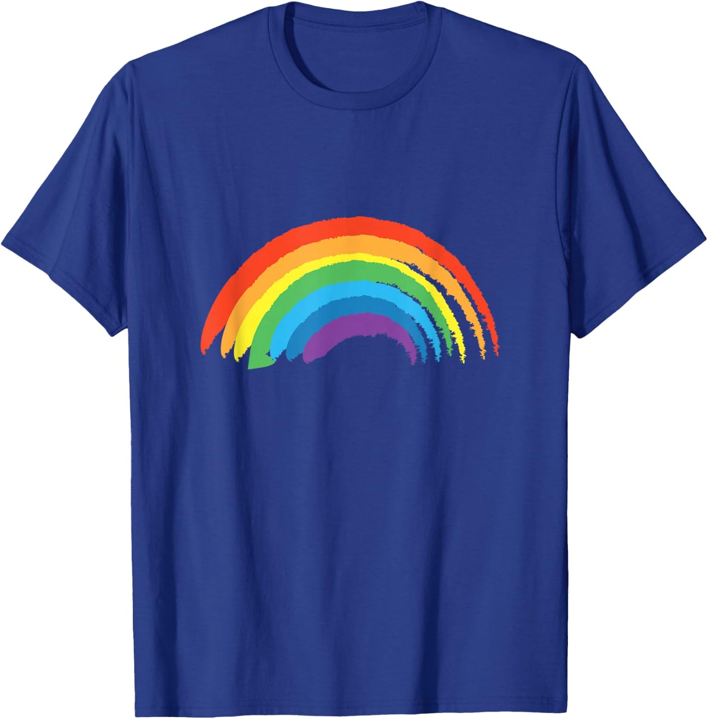 Rainbow Pride Retro T-Shirt - T-Shirt | Royal