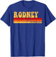 RODNEY Name Personalized Idea Men Retro Vintage RODNEY T-Shirt - T-Shirt | Royal