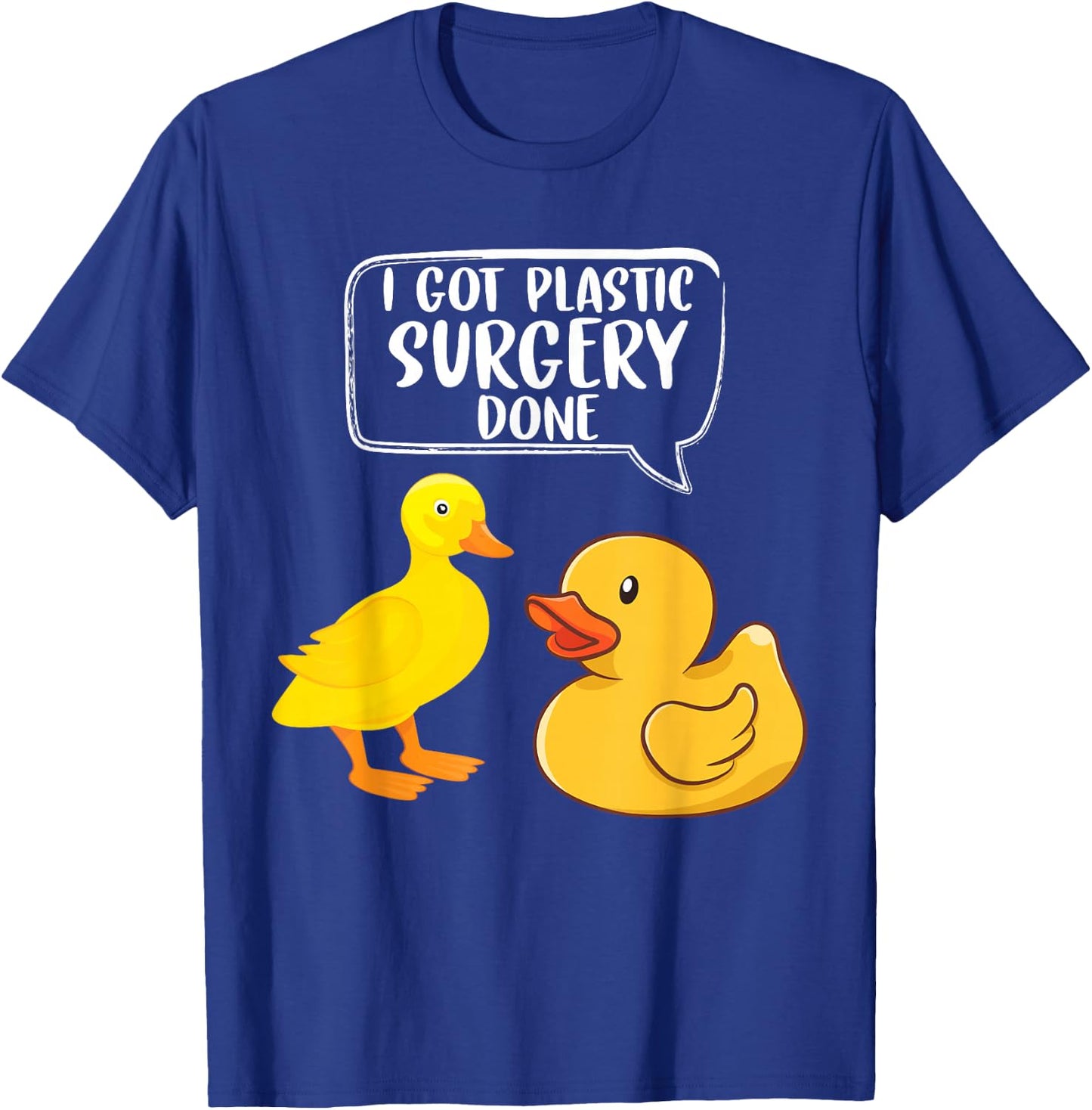 Funny Yellow Duckling Rubber Ducky Rubber Duckie T-Shirt - T-Shirt | Royal