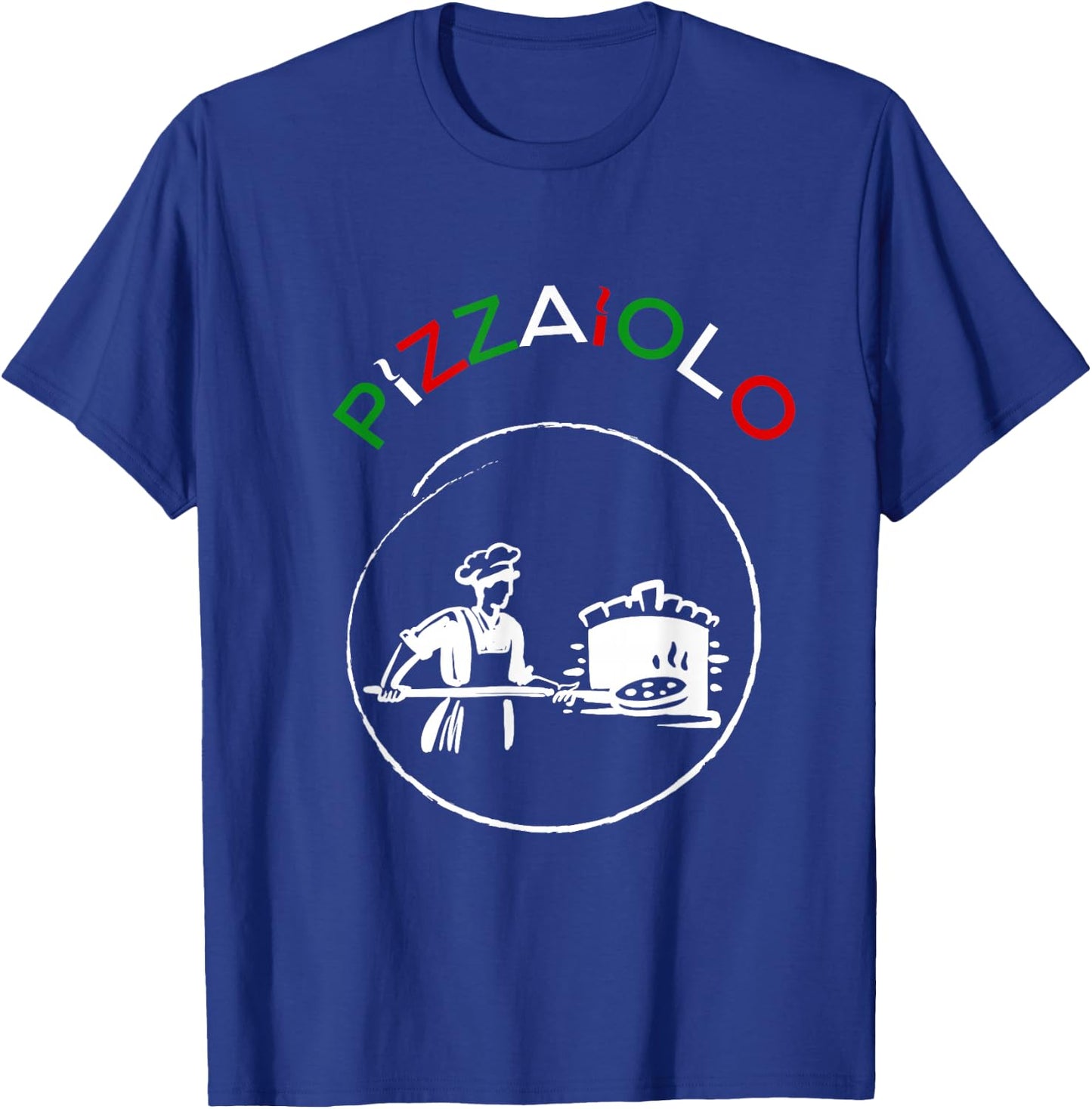 Pizzaiolo with pizzaiolo , Black, S T-Shirt - T-Shirt | Royal