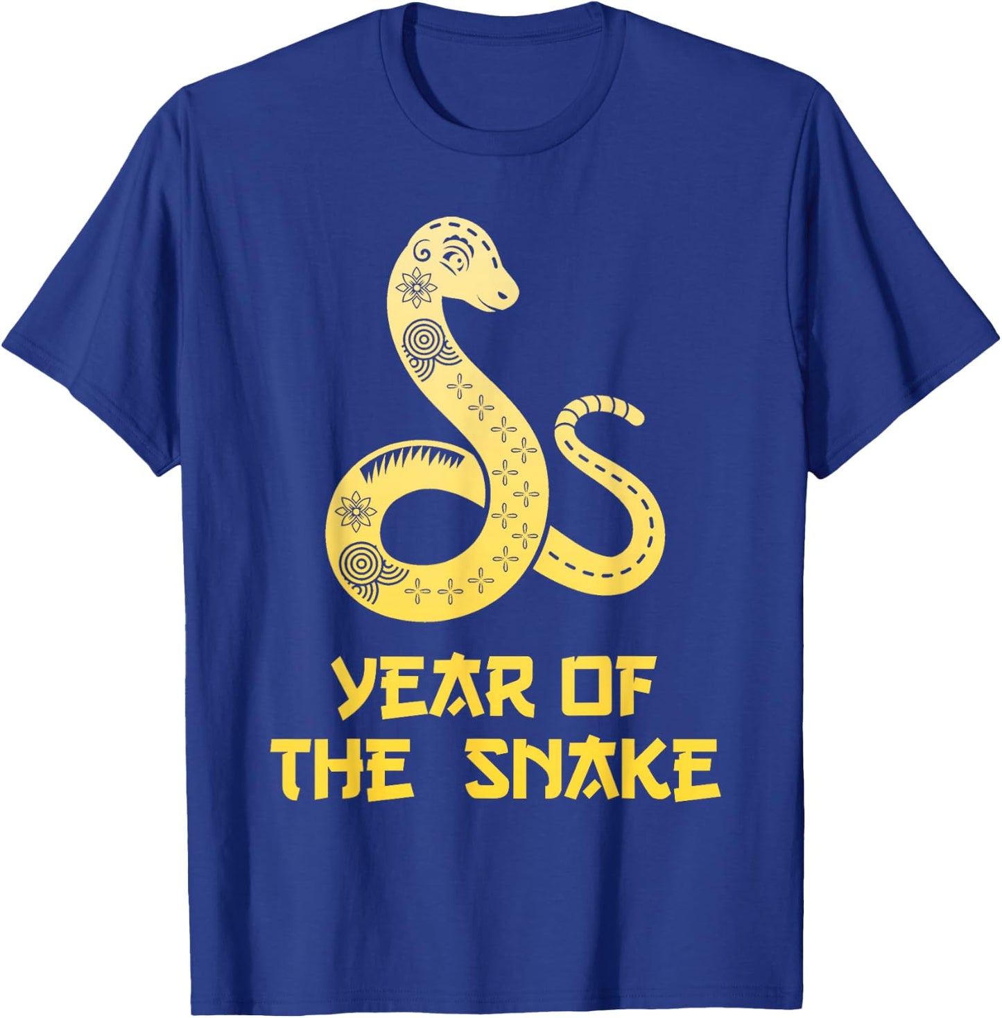 Chinese New Year 2025 Snake Red Chinese Year Women Men T-Shirt - T-Shirt | Royal