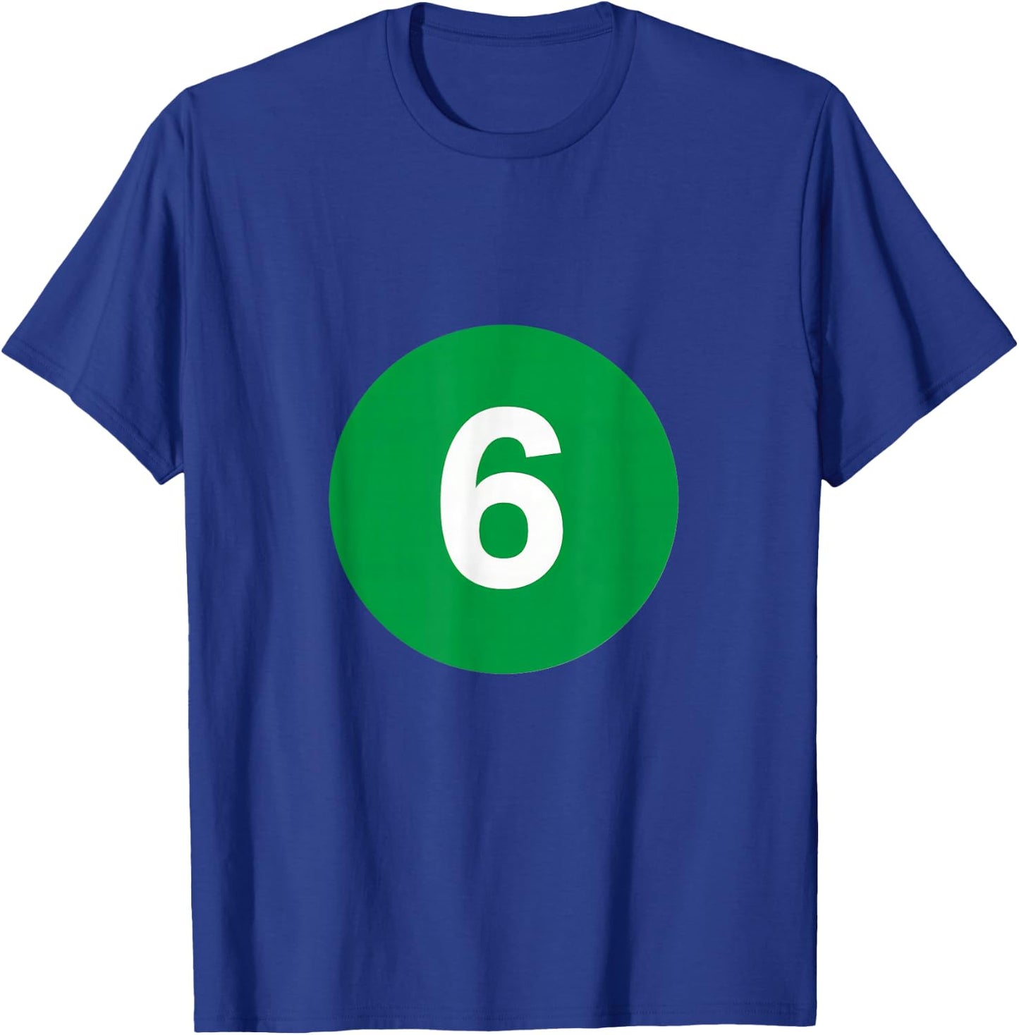 Six T-Shirt - T-Shirt | Royal