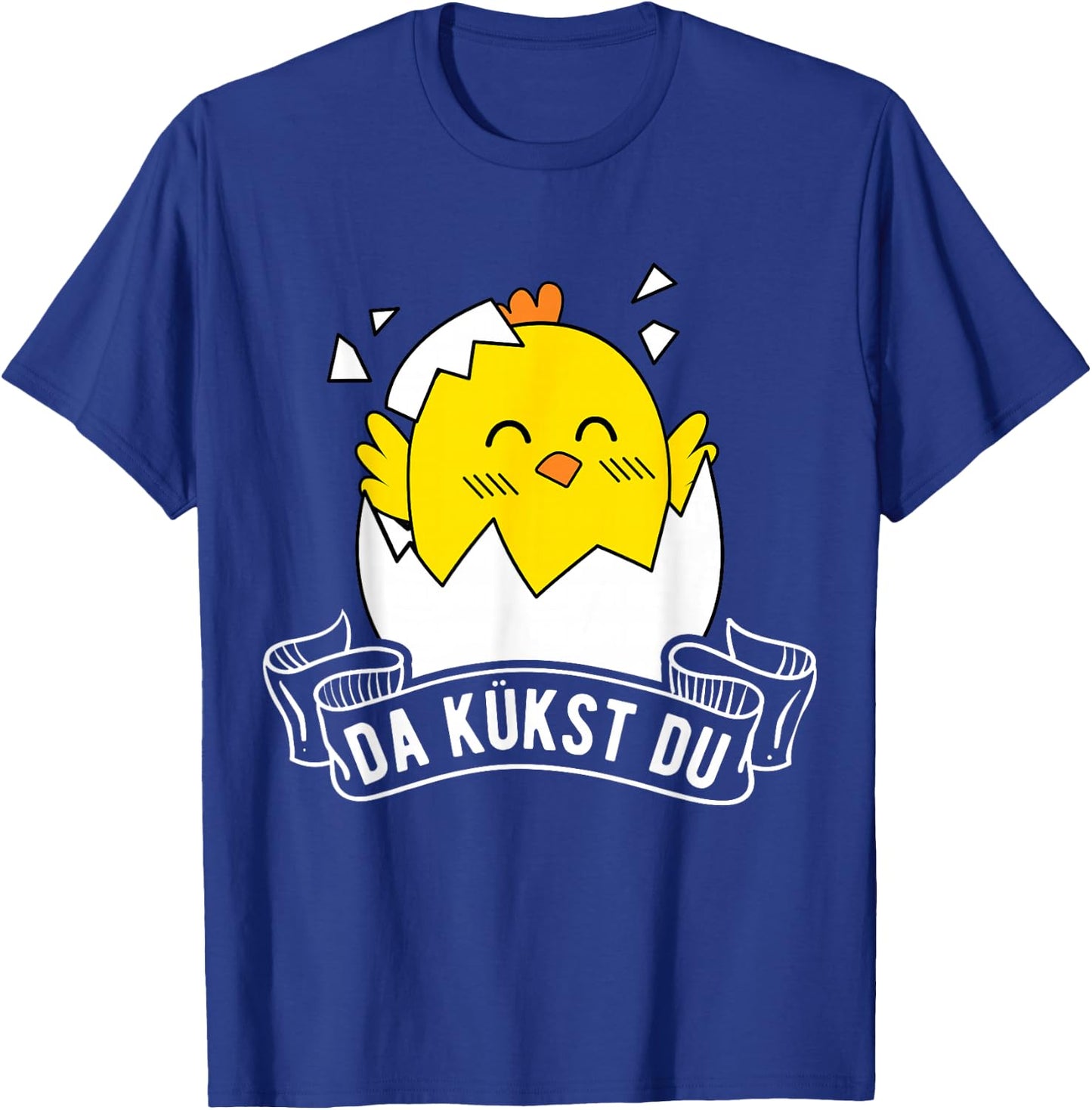 Da Kükst Du Küken Ostern Ostereier Kinder Huhn Geschenk T-Shirt - T-Shirt | Royal