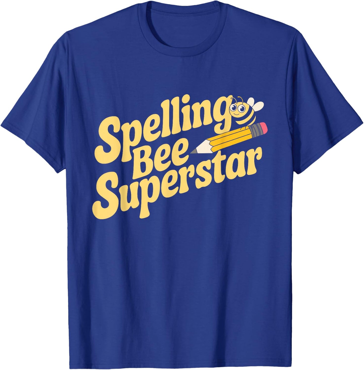 Spelling Bee Humour Spelling Champion Word Nerd Spelling T-Shirt - T-Shirt | Royal