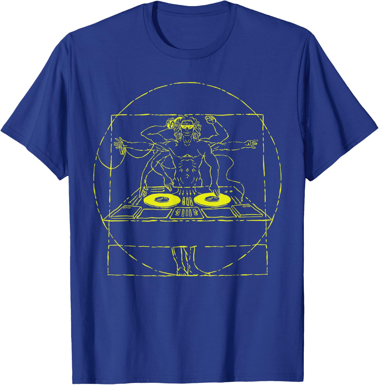 Techno Rave Hardstyle Merch DJ Festival / Party Hardstyle , Black, S T-Shirt - T-Shirt | Royal