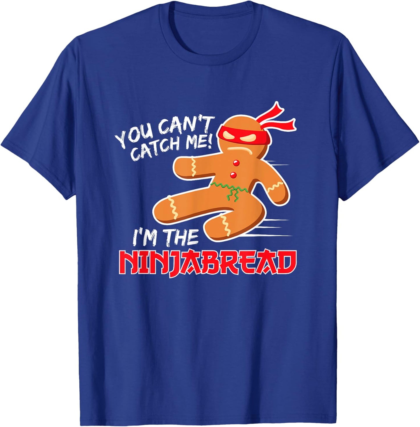 Ninjabread Man T-Shirt - T-Shirt | Royal