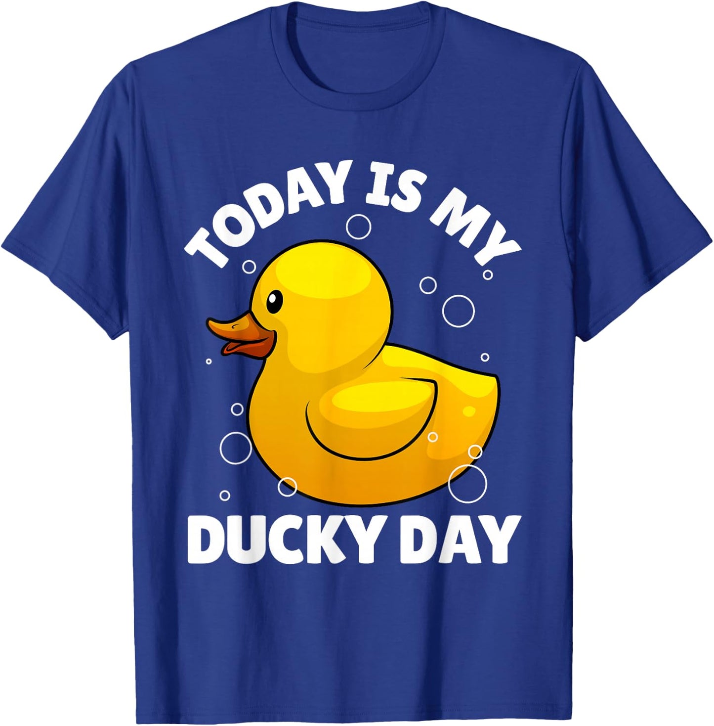 Rubber Duck Art Women Kids Rubber Ducky Duck Lover T-Shirt - T-Shirt | Royal