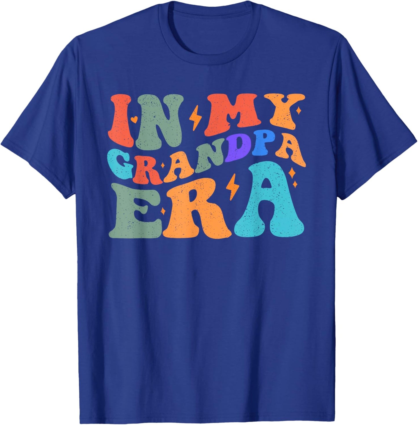 Groovy In My Grandpa Era Father's Day T-Shirt - T-Shirt | Royal
