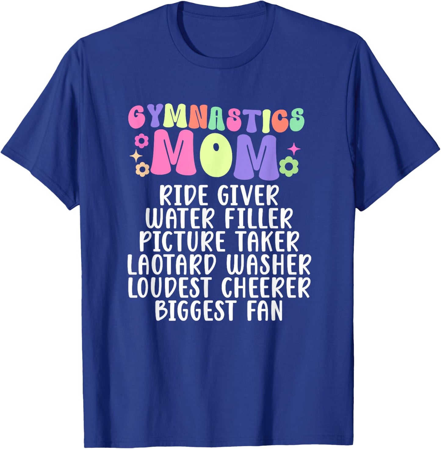 Gymnastics Mom Definition Mom Of A Gymnast Mother T-Shirt - T-Shirt | Royal