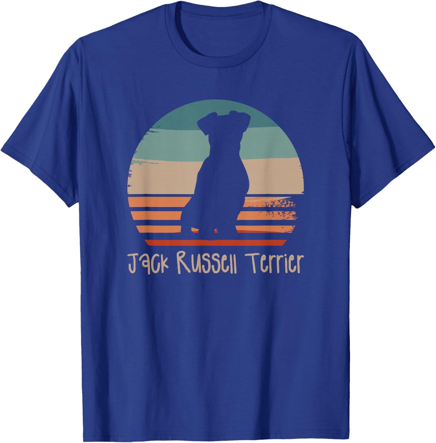 Vintage Retro Jack Russell Terrier Dog Lover T-Shirt - T-Shirt | Royal
