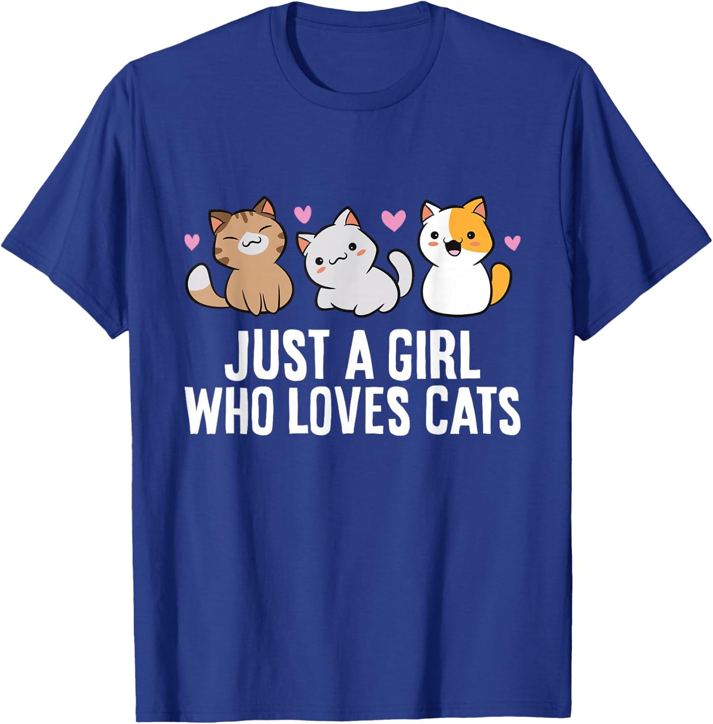Nur EIN Mädchen das Katzen liebt T-Shirt - T-Shirt | Royal