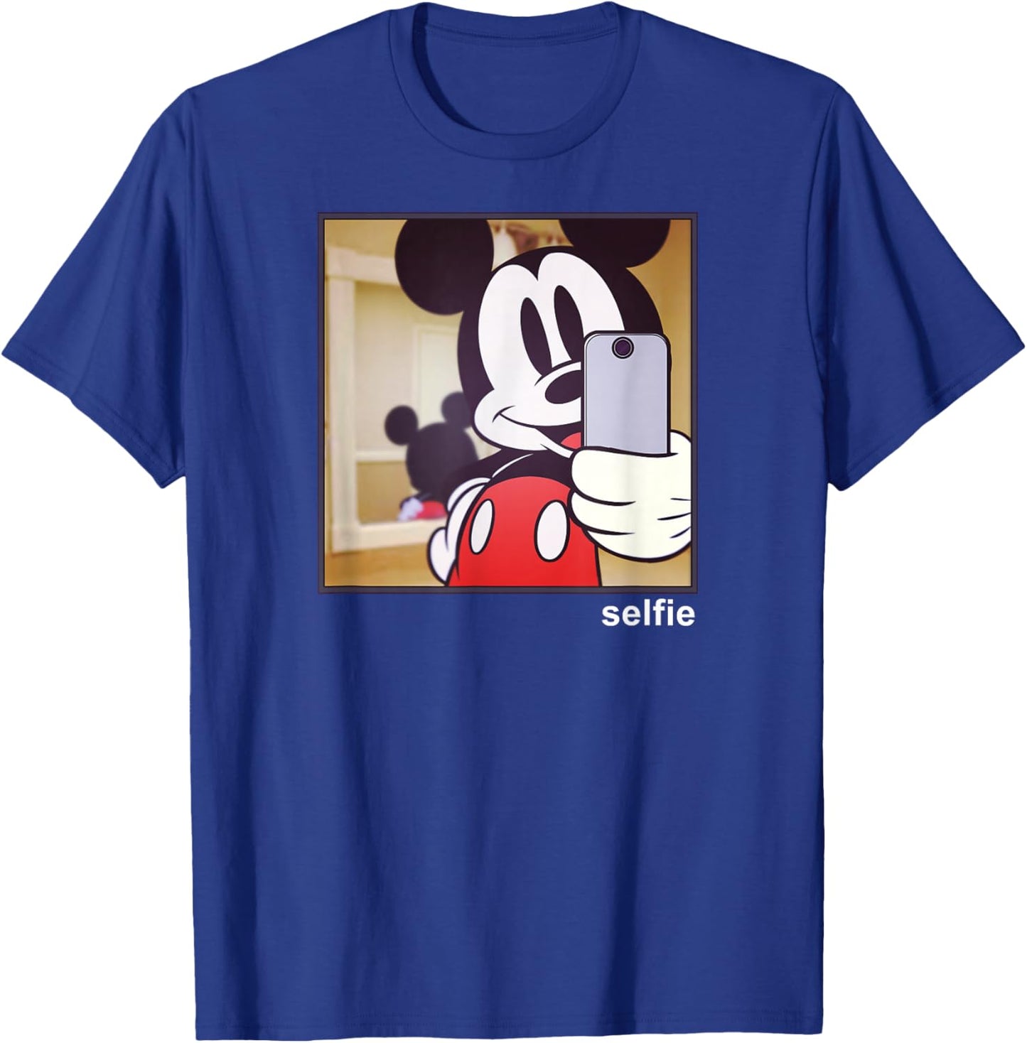Disney - Mickey Mouse Selfie T-Shirt - T-Shirt | Royal