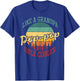 Pop Pop Like Grandpa Only Cooler Retro Fathers Day Papa Men T-Shirt - T-Shirt | Royal