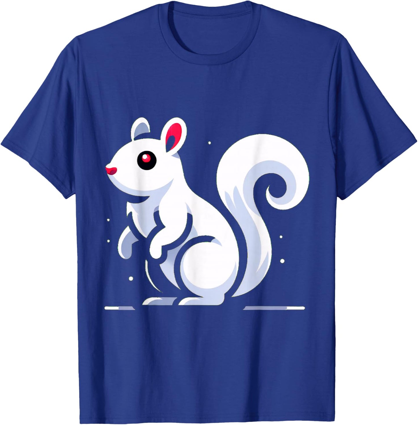 Albino Squirrel T-Shirt - T-Shirt | Royal