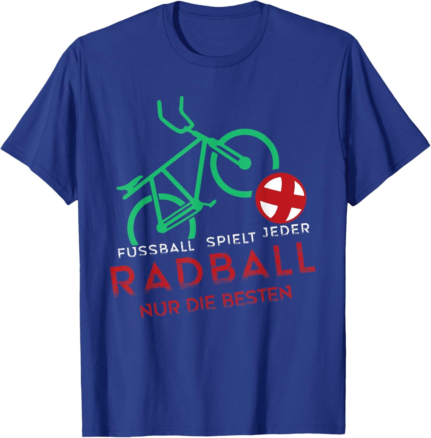Radball Radballspieler Radballrad Radball Torwart T-Shirt - T-Shirt | Royal