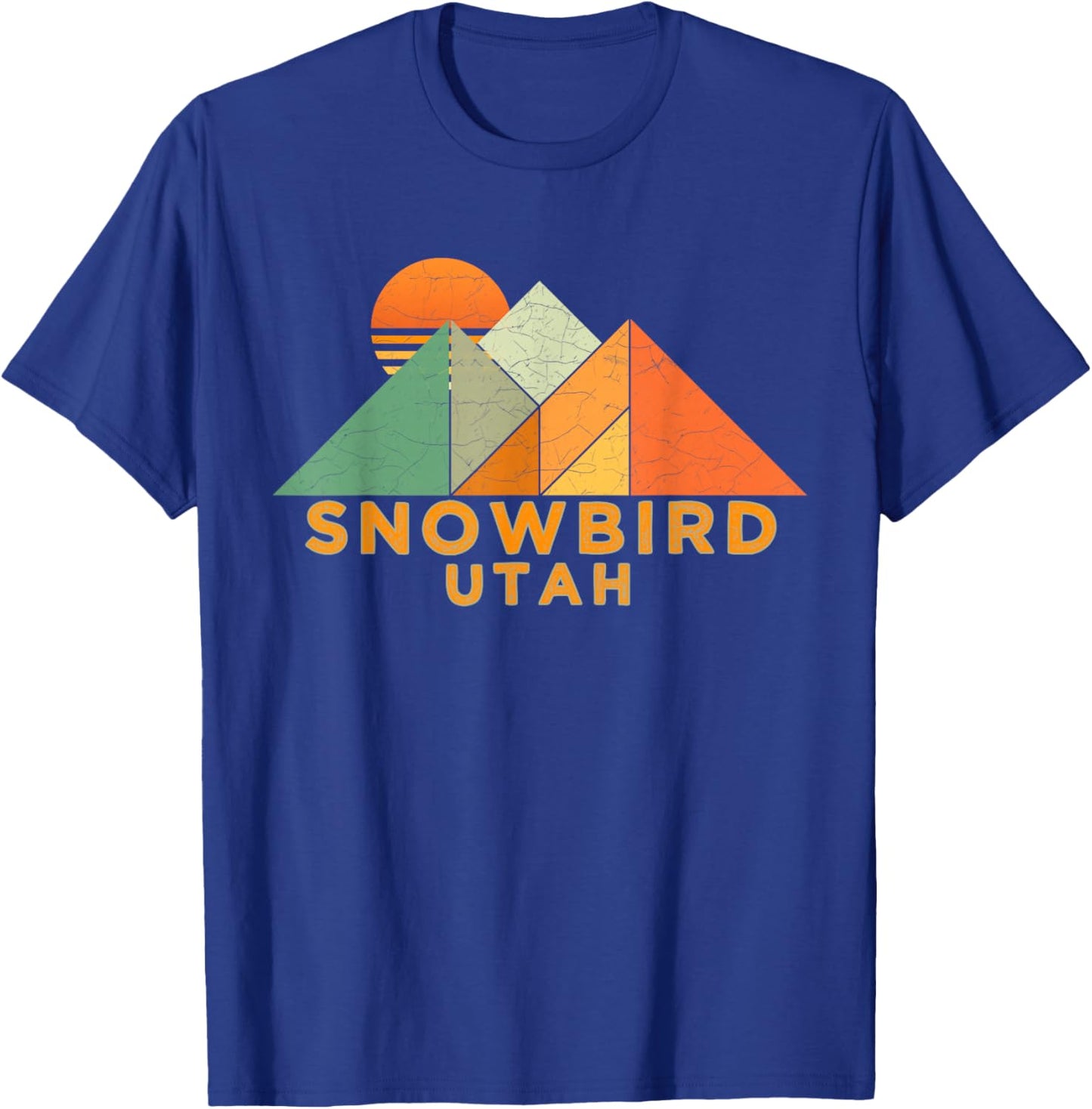 Retro Vintage Snowbird T-Shirt - T-Shirt | Royal