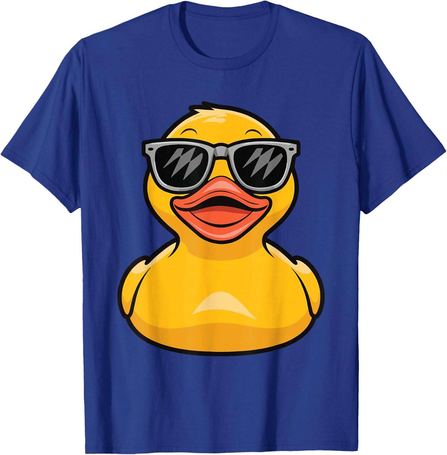 Rubber Duck With Sunglasses T-Shirt - T-Shirt | Royal