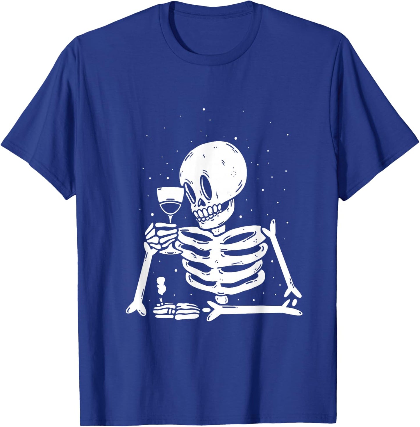 Scary Face Simple Halloween Costume , black T-Shirt - T-Shirt | Royal