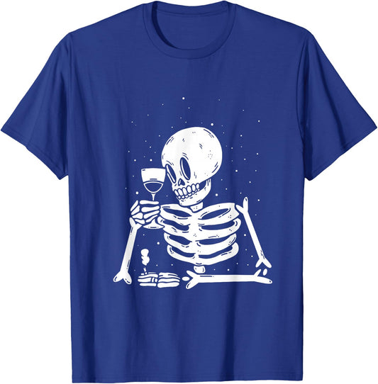 Scary Face Simple Halloween Costume , black T-Shirt - T-Shirt | Royal