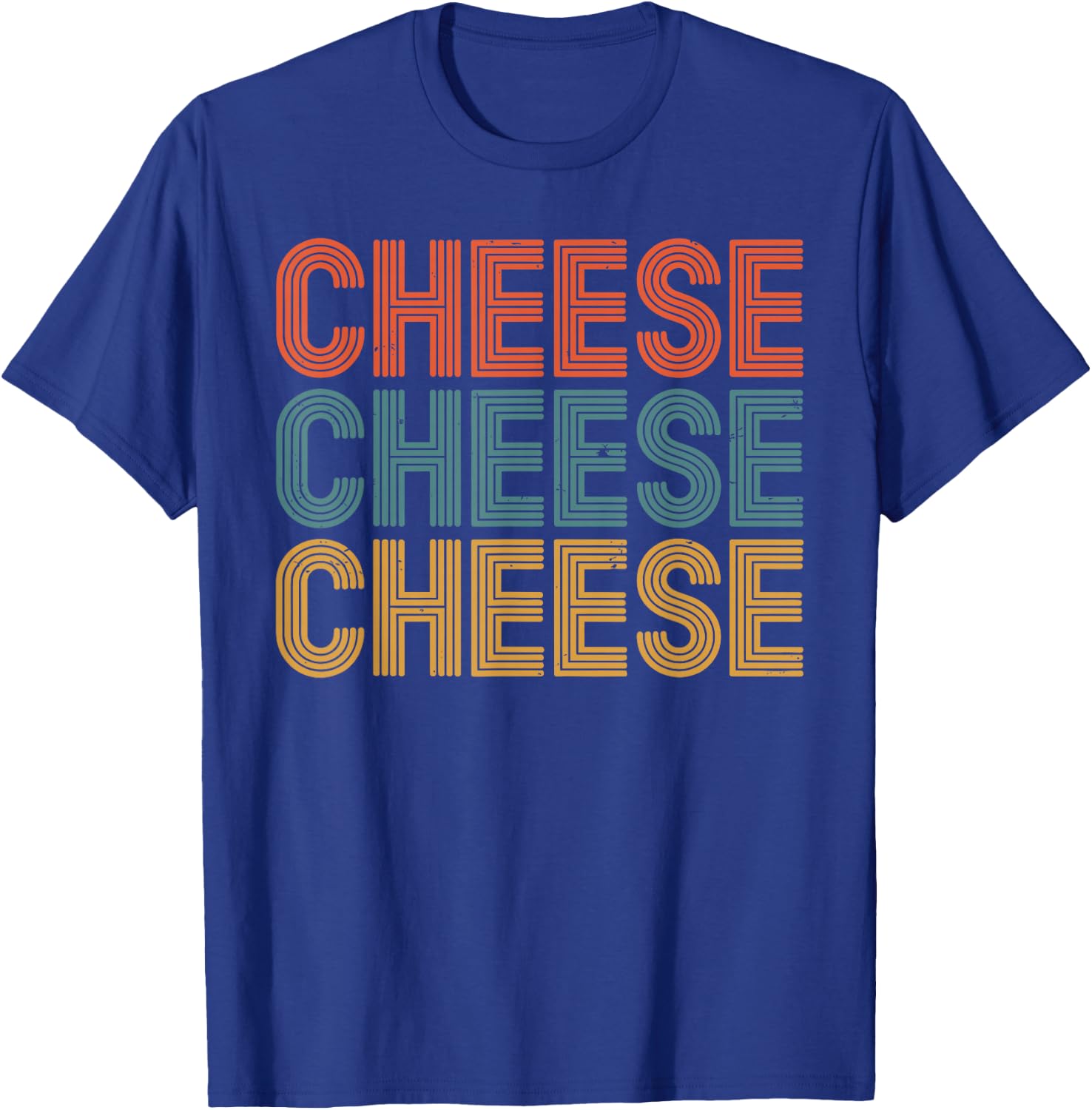 Funny Cheese Art Women Kids Cheese Lover Cheese T-Shirt - T-Shirt | Royal