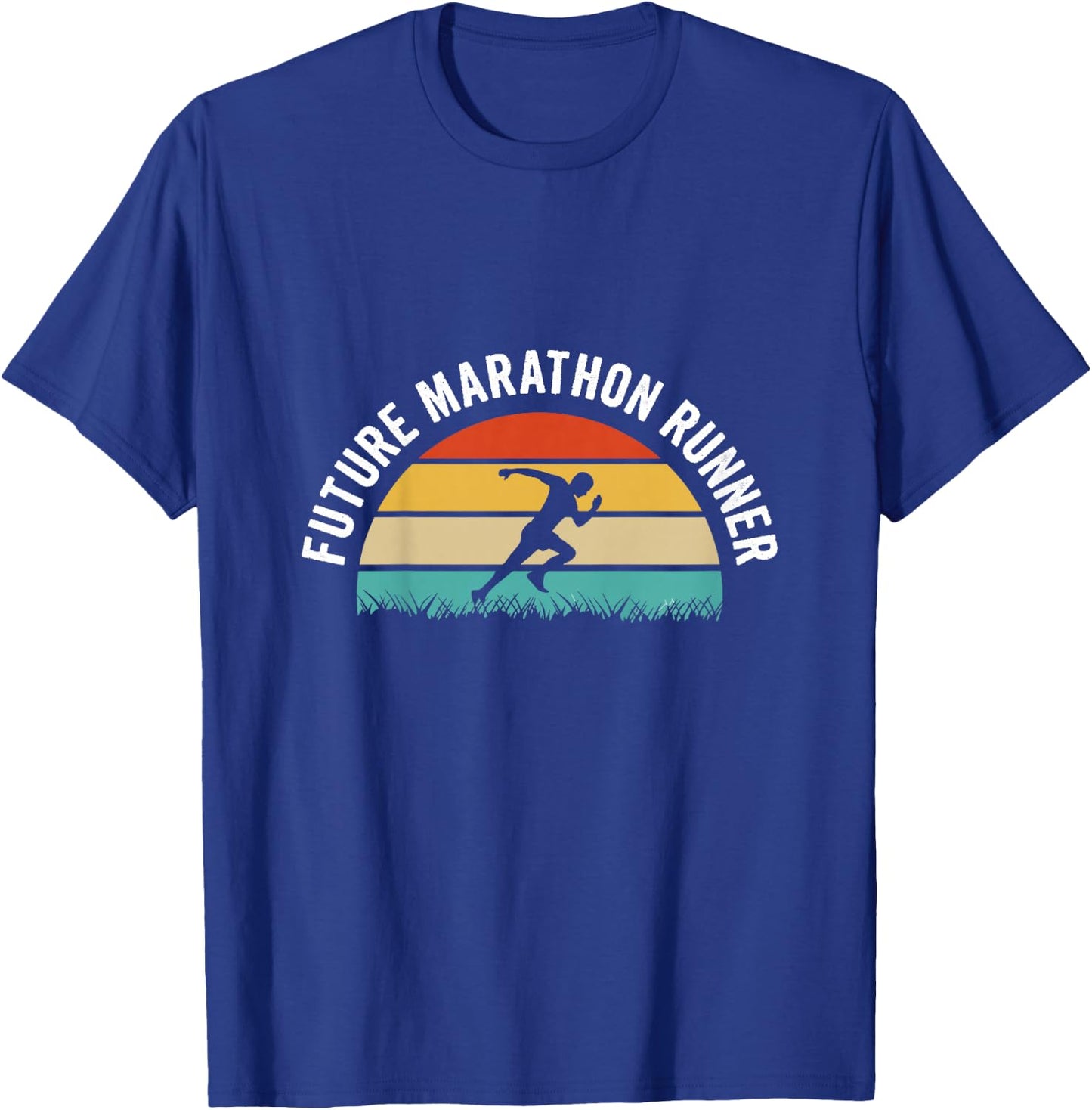 Kids Future marathon runner Design for your Future marathon child T-Shirt - T-Shirt | Royal