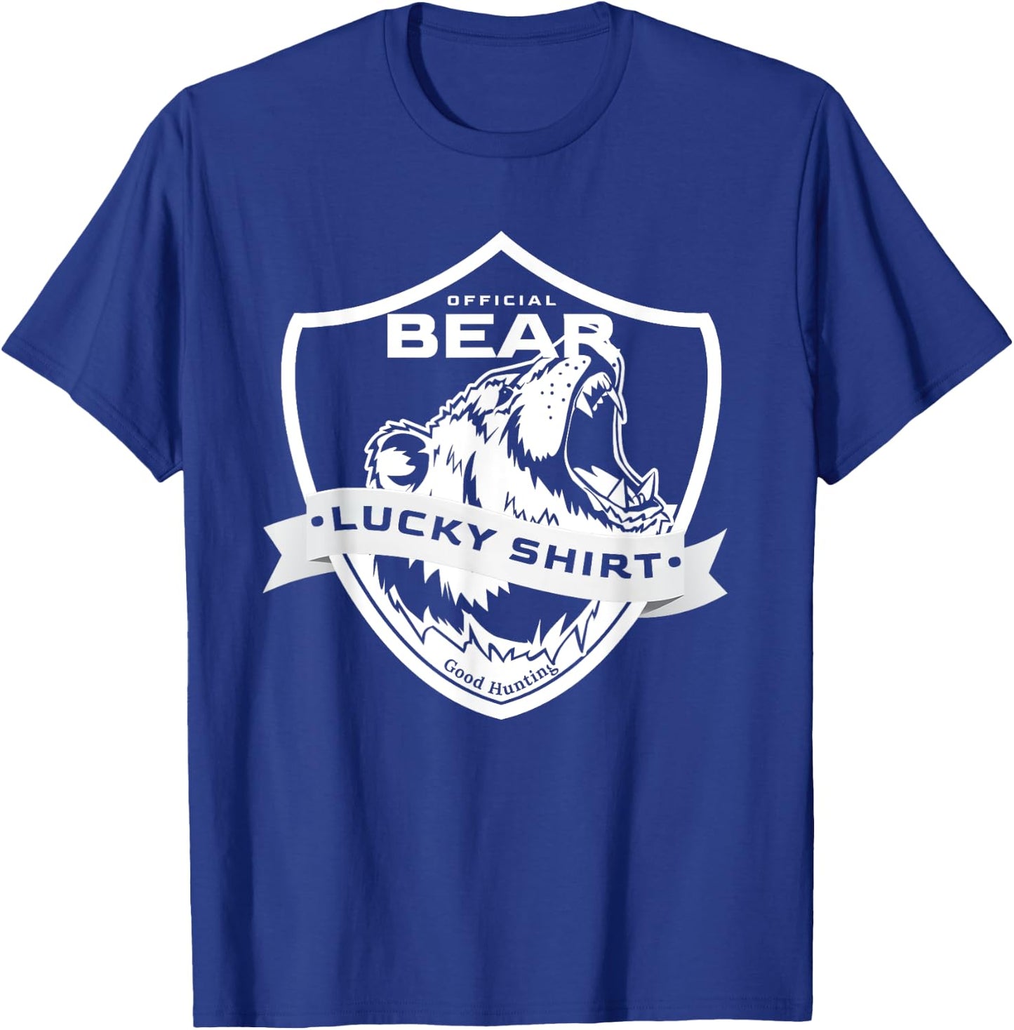 Bear Hunter Lucky Shirt for Bear Hunting T-Shirt - T-Shirt | Royal