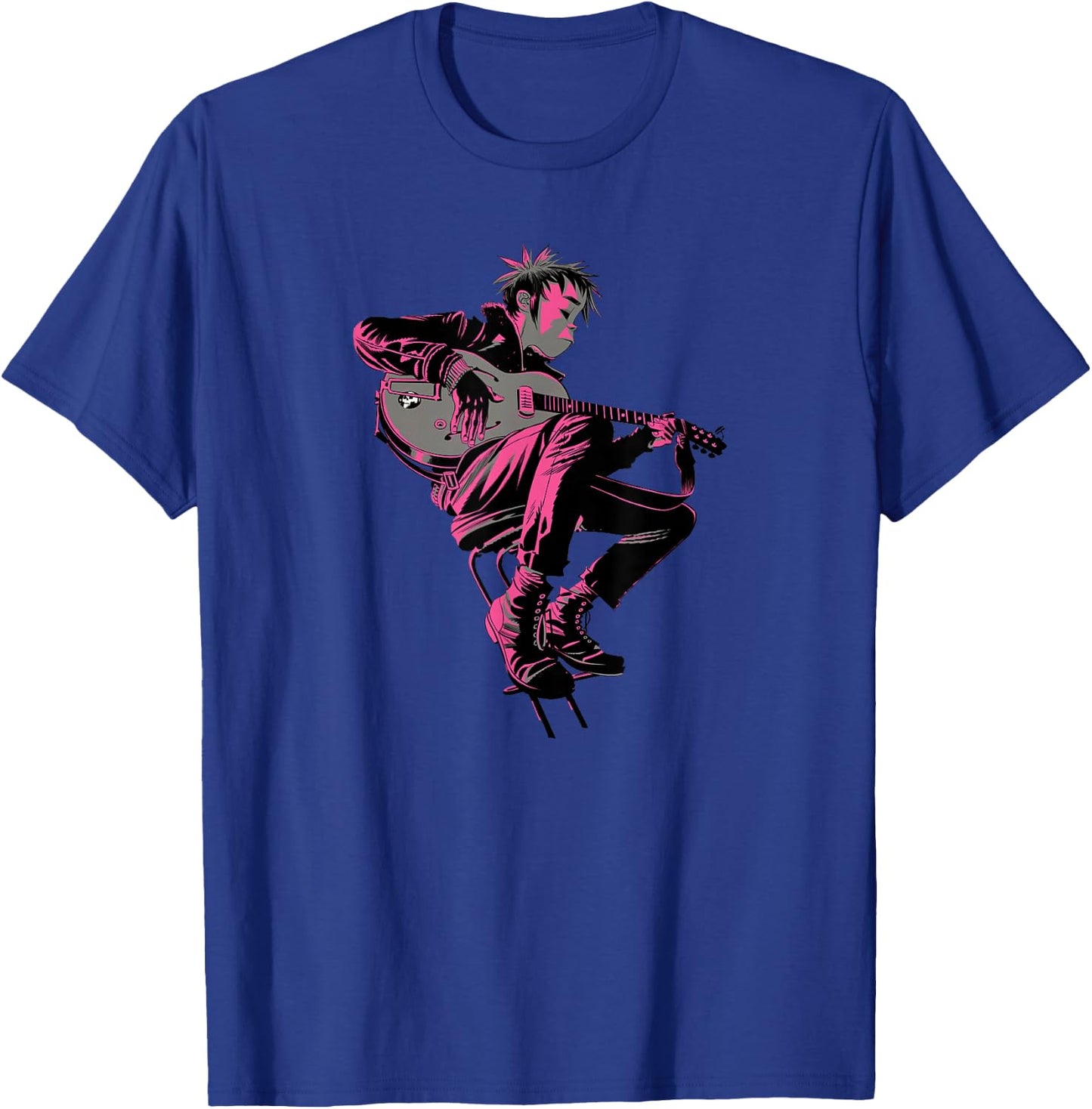 Gorillaz 2D Unwarped , black T-Shirt - T-Shirt | Royal