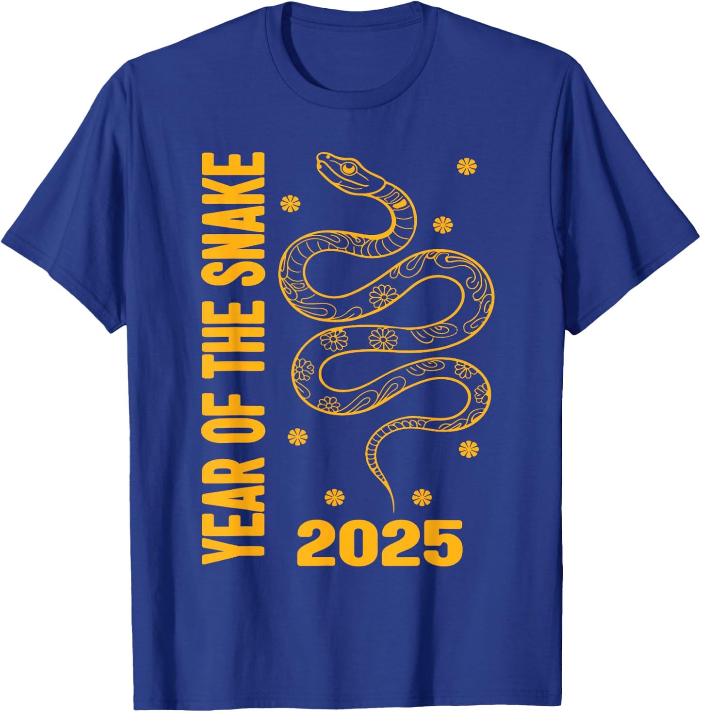 Chinese New Year Clothing Red Snake Year of The Snake 2025 T-Shirt - T-Shirt | Royal