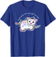 Mess With The Cow Get The Ow Cartoon Cow T-Shirt - T-Shirt | Royal