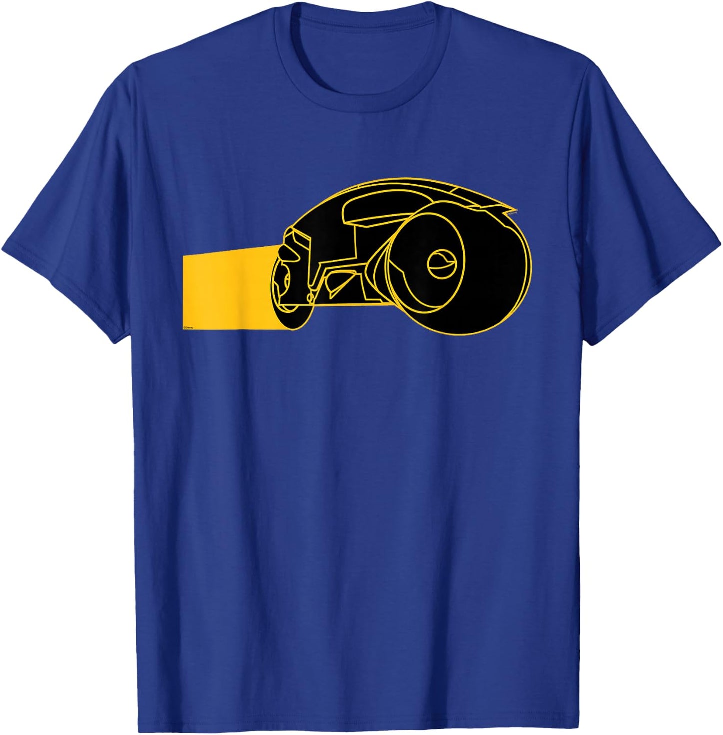 Disney TRON Original 1982 Movie Game Grid Light Cycle , black T-Shirt - T-Shirt | Royal