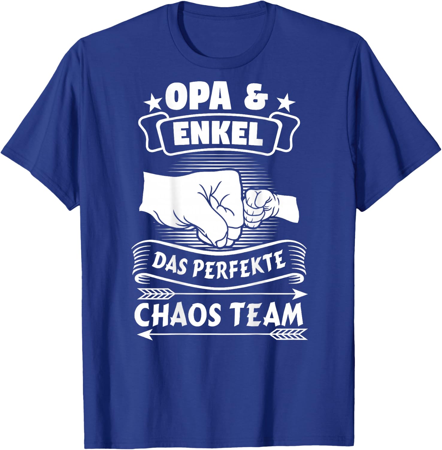 Opa & Enkel Das perfekte Chaos Team Partnerlook Großvater T-Shirt - T-Shirt | Royal