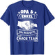 Opa & Enkel Das perfekte Chaos Team Partnerlook Großvater T-Shirt - T-Shirt | Royal