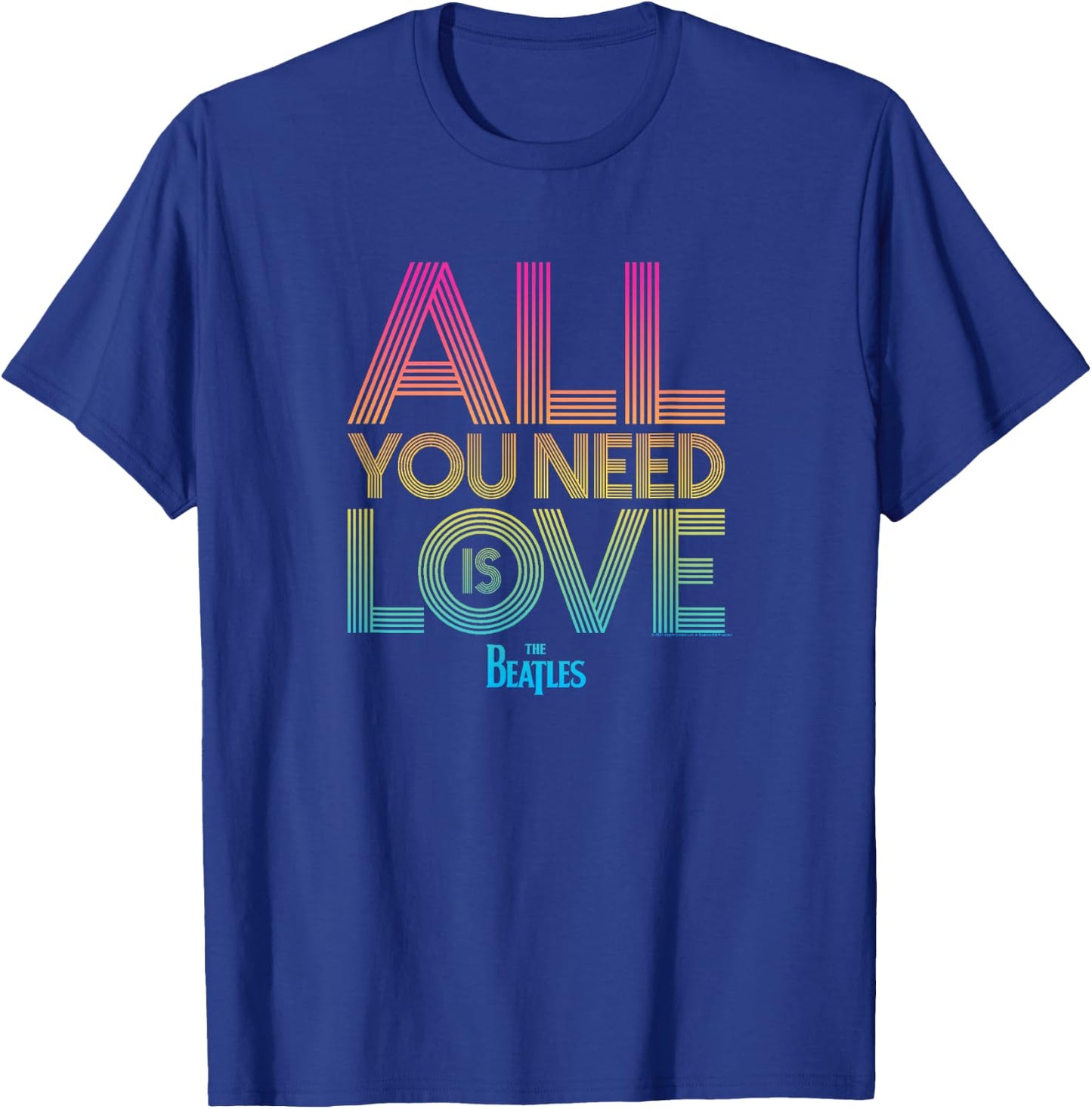 The Beatles All You Need is Love T-Shirt - T-Shirt | Royal