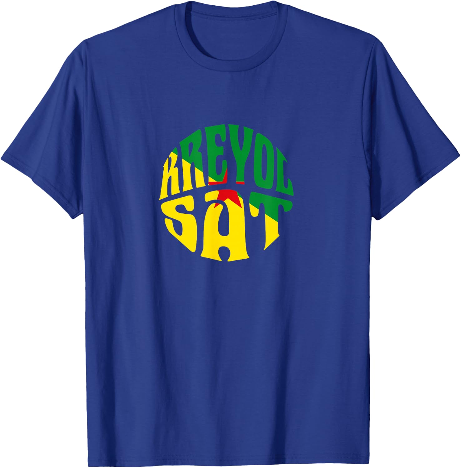 Guyana Flag XXL by KreyolSat T-Shirt - T-Shirt | Royal